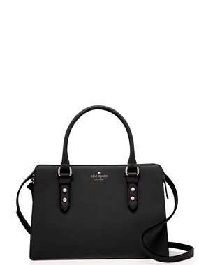 Kate Spade Mulberry Street Lise Pebble Leather Shoulder Satchel Crossbody Tote